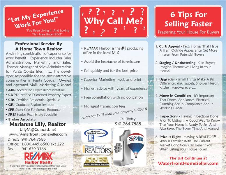 realtor brochures